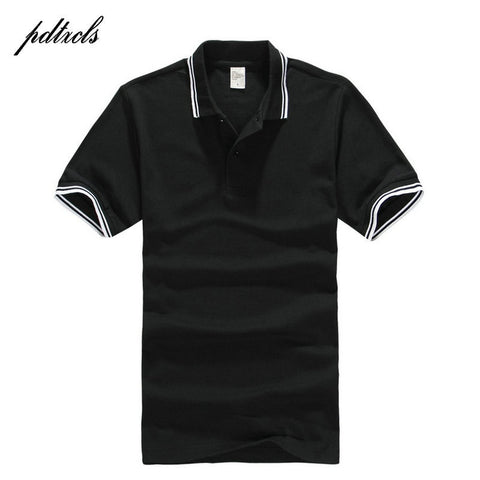 2018 PDTXCLS Men's Polo Shirt For Men Desiger Polos Men Cotton Short Sleeve shirt Clothes jerseys golftennis Plus Size XS- XXXL